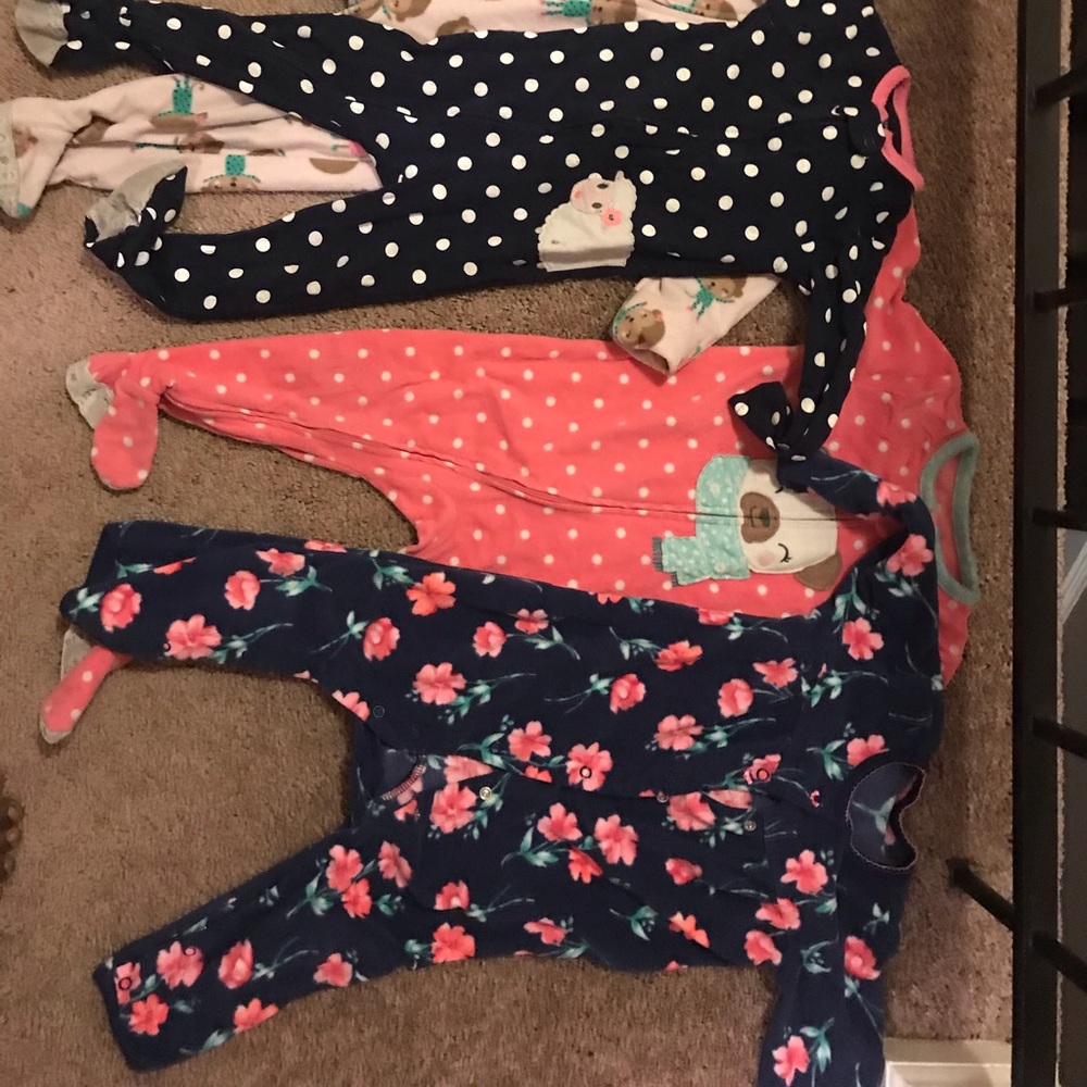 18 month sleepers (7) fleece